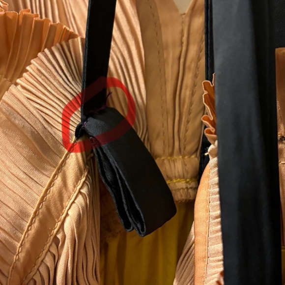 Ulla Johnson Gisella dress Colorblock pleated Maxi - Picture 7 of 8